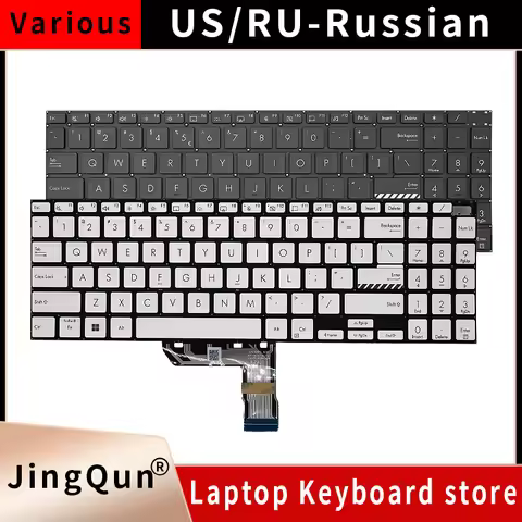 RU/SP Backlit Keyboard For ASUS Vivobook Pro 15 OLED M3500 X3500 PA X3500PC M3500QA K3500PA K6500 D6