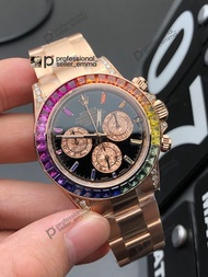勞力士 迪通拿 彩虹迪 鋼帶款 自動機械男士機械腕表