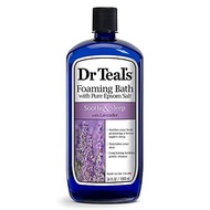[PRE-ORDER] Dr Teal’s Foaming Bath with Pure Epsom Salt, Soothe &amp; Sleep with Lavender, 34 fl oz, Purple (ETA: 2023-02-19)