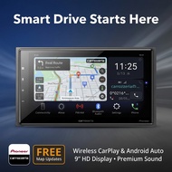 Pioneer carrozzeria DMH-SZ700 Display Audio 6.8" Wireless CarPlay Android Auto Alexa 2DIN Bluetooth 