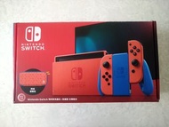 全新 任天堂 NS Nintendo Switch 主機 香港行貨 瑪利歐亮麗紅×亮麗藍 mario 特别版 限定版 限量版 主機組合 super mario 3D world special edition limited edition 齊件 有單