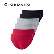 GIORDANO - 【網上獨家】男裝 三角內褲(6條裝) (L碼)