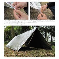 Rescue Emergency Blanket Space Thermal Survival Blanket Warm Blanket Thermal Insulation Sleeping Bla