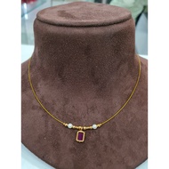 invisible neck chain!