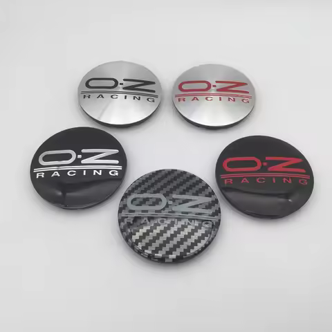 4pcs 62mm for OZ O.Z logo M595 Car emblem Wheel hub Center Cap Badge covers sticker Styling accessor