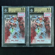 Mike Trout 2017 Diamond Kings 67A BGS 9.5