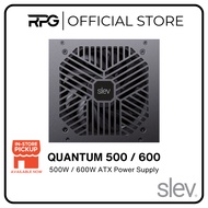 (READY STOCK) SLEVNERGY Quantum 500 / 600 500W / 600W ATX Power Supply 3 Years Warranty