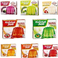 Nona Jelly 90g Blackcurrant | Lychee | Raspberry | Mango | Strawberry Assorted Flavor | Serbuk Agar 