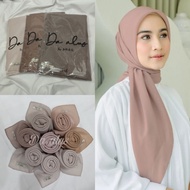 PLAIN SQUARE VOAL DA ALUS BY JILBAB Q