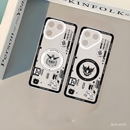 Transparent Clear SOftcase For POVA 7 / 6 / 6 PRO / 5 / 5 PRO Latest 2025 Silicon Camera DY 2909