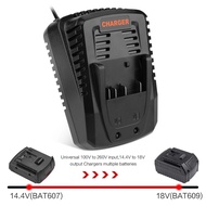 3A Li-ion Battery Charger For Bosch 14.4V 18V Replacement Battery BAT609 BAT609G BAT618 BAT618G Char