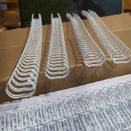 Spiral Wire Binding (No.7) 7/16 F4 or A4 Spiral Wire 3:1 38 or 35 Loops contents 100pcs 1 box