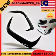 Honda City Hatchback (2022 to 2023) HB Canard Rear Bumper Lip Cover Exterior Decoration Gn2 Gn3 Gn5 