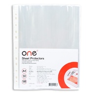 ซองถนอมเอกสาร 11 รู A4 (100 ซอ ONE