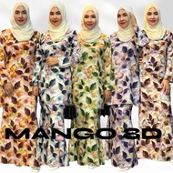 🔥 CLEARANCE 🔥 BAJU KURUNG MANGO SILK 8D VIRAL 2025