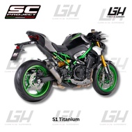 SC-Project Exhaust Slip-On Kawasaki Z900 (2025-2026) S1 Titanium