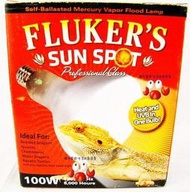 蝦兵蟹將【美國FLUKER`S】【紫外線聚熱燈泡˙100W】給寵物溫暖的冬天˙F2750