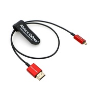 8K 2.1 HDMI Cable Micro-HDMI to HDMI Cable Ultra-Thin 48Gbps High-Speed for Atomos-Ninja-V 4K-60P Re