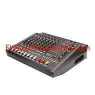 PMX808D Professional DJ Console 8-Channel Power Mixer Effects Sound K Audio Equalizer Studio 8-Chann