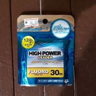 Shimano FluoroCarbon LEADER  Fishing Line 30M 12 Lbs made in Japan