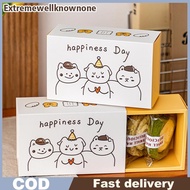 EONE Cartoon Snowflake Crisp Scones Packaging Box Drawer Candy Biscuit Cookie Gift Packing Box HOT