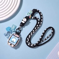 Suitable for Little Genius W2127AC Children Phone Watch Strap Q1R Halter Collar Cover Y06 Protective