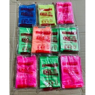 55 sheets of 1 Cup Colored Plastic Bags, 1 Cup Colorful Plastic Bags