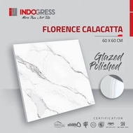 lantai granit 60x60 Indogress Florence calacata motif/keramik/dinding