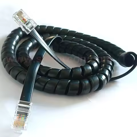 Skywatcher SynScan Spiral Cable HEQ5/EQ5/EQ3/AZ EQ6/EQ8 Flextube Mount to HC Control/Coiled/Curled/P