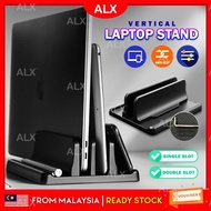 ALX Malaysia Vertical Laptop Stand Adjustable Laptop Stand Laptop Holder Office Home Laptop Tablet S