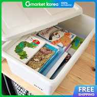 IKEA | Ikea Sokerbit Storage Box with Lid White 38X25X15Cm