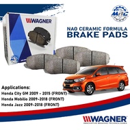 Honda Mobilio 2009-2018 WAGNER CERAMIC FRONT Disc Brake Pads DB1991WB