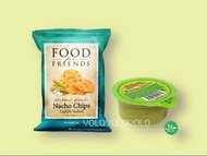 Nacho Chips 75g with Guacamole Dips 105g- Halal