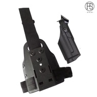 Cadangan Terlaris Sarung Tangan Baru Fousi Glock 17 dengan Lampu, Sarung Tangan Cepat Putar hw01
