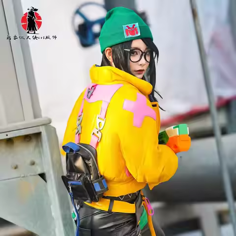 2026 NEW Role Play Outfit Killjoy Cosplay Costume Game Valorant Roleplay Women Outfits Halloween Car