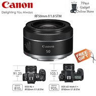 CANON RF50mm / RF 50MM / f/1.8 STM ( 100% CANON MALAYSIA WARRANTY )