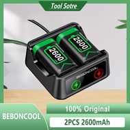 2 x2600mAh Rechargeable Battery For Xbox Series X/S/Xbox One S/X Controller Battery For Xbox One Wit