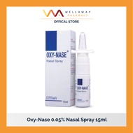 Oxy-Nase 0.05% Nasal Spray 15ml [Fast Relief Of Blocked Nose]