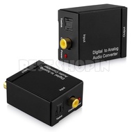 Digital Optical to Analog Audio Converter SPDIF Coaxial Toslink