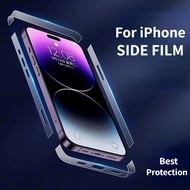 Side Protector For iPhone 15 14 Plus 13 12 Pro Max Mini Plus Frame Hydrogel Sticker Film