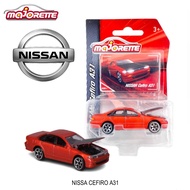 majorette : NISSAN CEFIRO A31 (สีแดง) - เปิดกระโปรงหน้าได้ โมเดลรถเหล็ก majorette ของแท้ ราคาพิเศษ