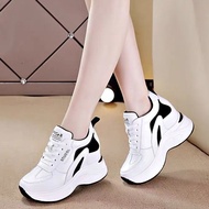 2024 RAYA Korean Woman's Sneakers Shoes Hidden Increase Women Shoes Casual Walking Sneaker Kasut