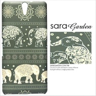 【Sara Garden】客製化 手機殼 SONY Z5 曼谷 民族風 雕花 大象 手工 保護殼 硬殼