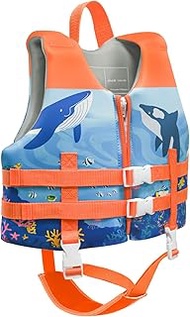 Swimming Aid Children 3-6 Years, Learning to Swim Vest for Toddlers, Boys and Girls, 18-25 kg / 40-5