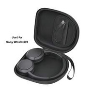 Portable Travel Carrying Case For WH-CH520 Wireless Bluetooth Headphones, Compact Protective Storage