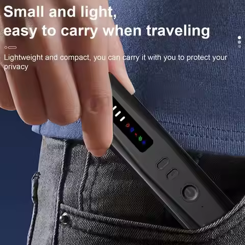 Hidden Camera For T09 Portable Anti Infrared Lens Finder Mini Camera RF Signal Scanner Camera Finder