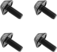 LT Easiyl 4Pcs M5 x 12mm Bicycle Water Bottle Cage Hex Bolts Bike Water Bottle Cage Holder Bicycle W