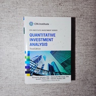 Quantitative Investment Analysis Third Edition: Richard A DeFusco, Dennis W. McLeavey, Jerald E Pint