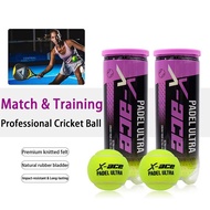 X-ACE Padel Ball, 1/2/4 Cans, High Elasticity Durable Tennis Training Competition Ball for Padel Ten