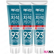 Median Median 93% Dental IQ Toothpaste - Green 120g x 3